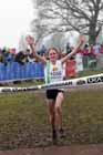 Louise Damen  winning the senior womens McCain World Cross Country Trials and Inter Counties.